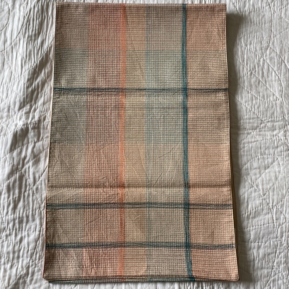 Crate & Barrel Plaid Rhoda Runner - Picture 3 of 8